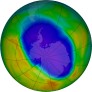 Antarctic Ozone 2016-09-27